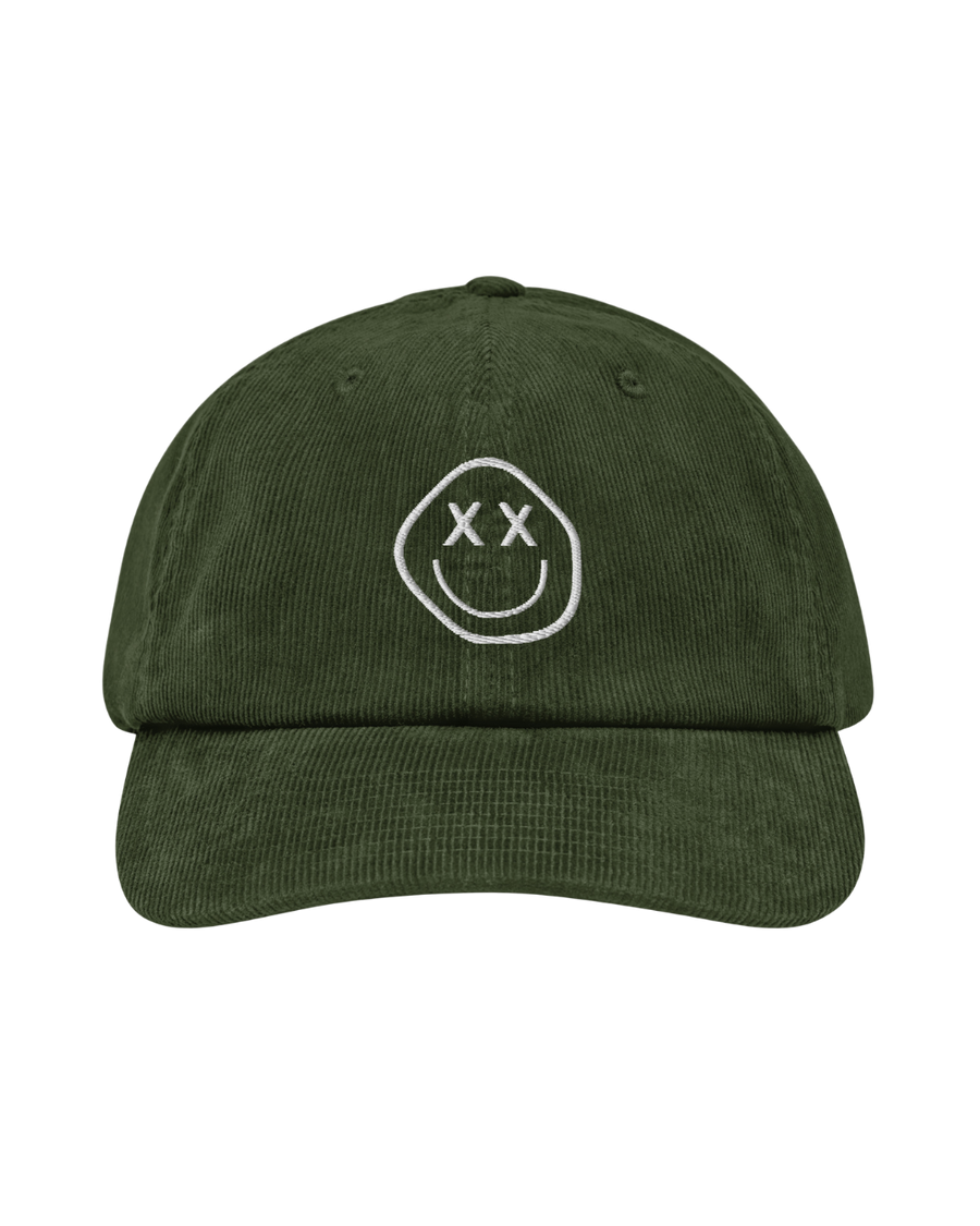 Be Happy Corduroy Hat detail