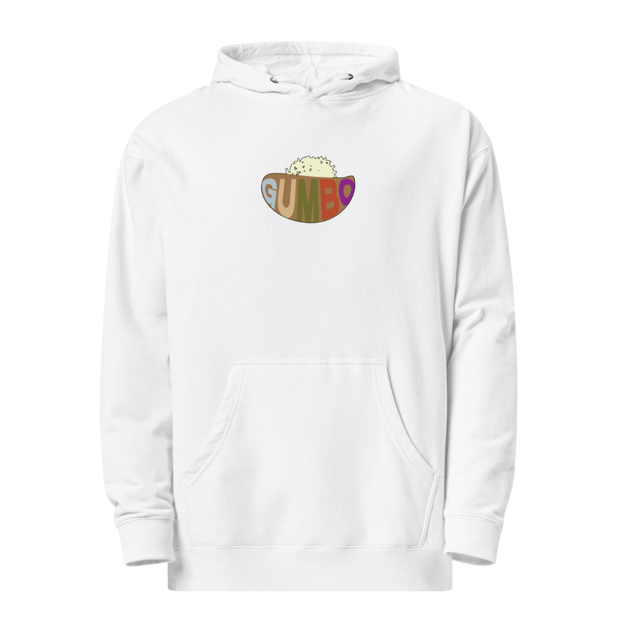 Gumbo Hoodie detail