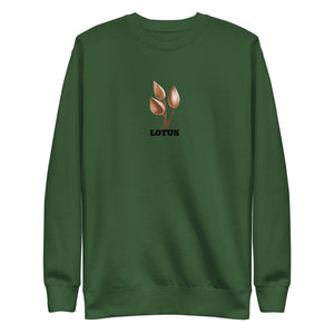 Open image in slideshow, Lotus Crewneck Sweatshirt
