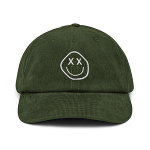 Open image in slideshow, Be Happy Corduroy hat
