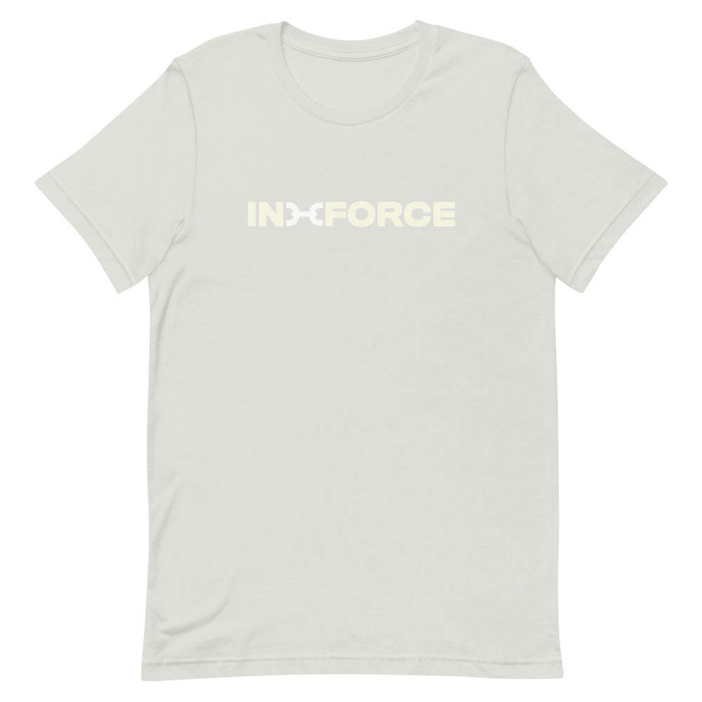 tan/light blue Short-Sleeve Inforce T-Shirt - INFORCE Clothing 