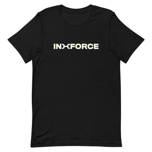 Open image in slideshow, tan/light blue Short-Sleeve Inforce T-Shirt - INFORCE Clothing 
