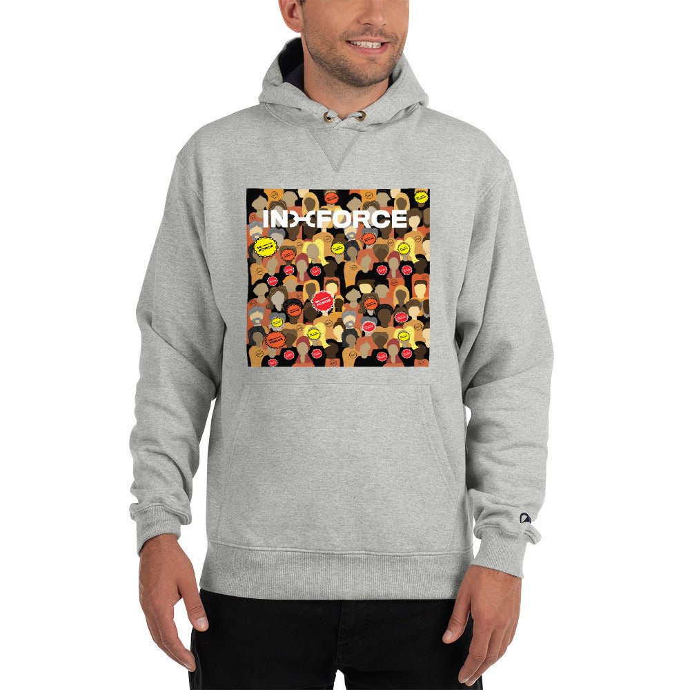 Strength in Numbers Champion hoodie - INFORCE Clothing 